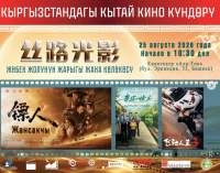 В Бишкеке пройдут кинопоказы кинофестиваля «Шёлковый путь в киноракурсе»