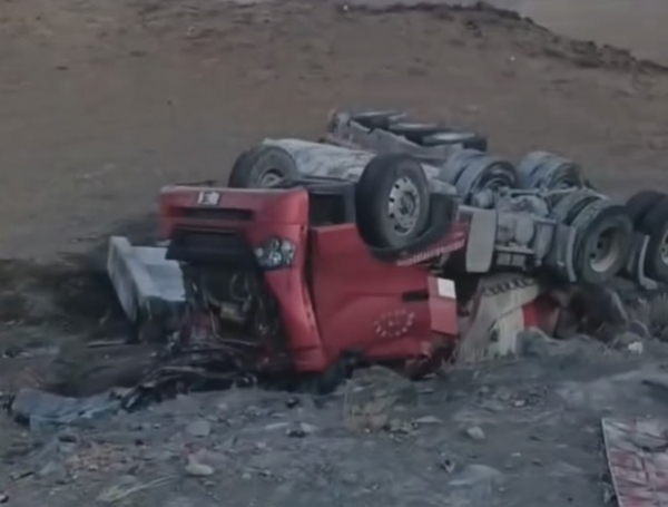 На трассе Бишкек - Ош произошло смертельное ДТП (видео)