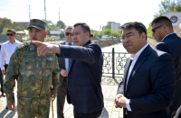 Из русла реки Ак-Буура вывезено более 323 тыс тонн песка и гравия