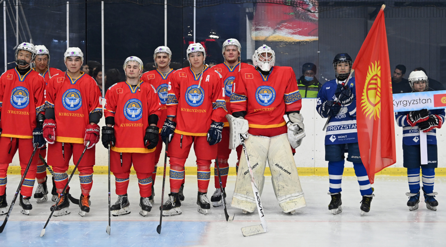 Кыргызстан против Малайзии на чемпионате мира по хоккею