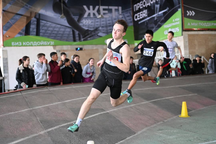 Прошел чемпионат Кыргызстана по легкой атлетике в закрытых помещениях