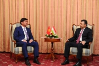 Мухаммедкалый Абылгазиев провел переговоры с премьер-министром Таджикистана
