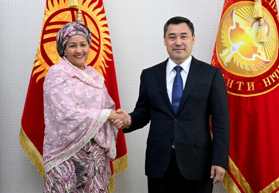 Кыргызстан посетила первый заместитель Генерального секретаря ООН​