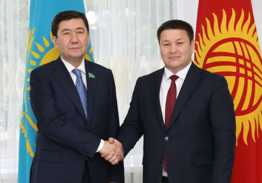 Талант Мамытов встретился с председателем Мажилиса Казахстана Ерланом Кошановым