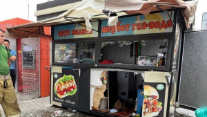 В Джалал-Абаде взорвался газовый баллон в киоске, есть погибший