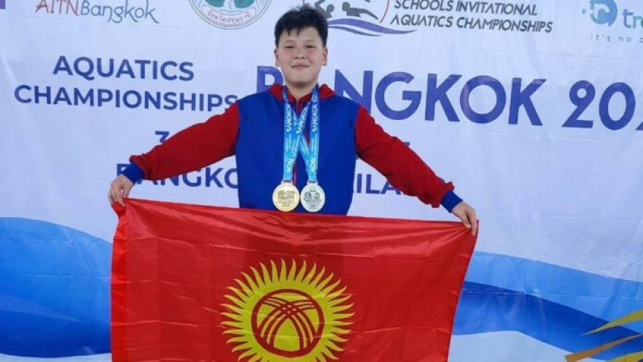 Пловцы из КР завоевали четыре медали на чемпионате Азии среди школьников