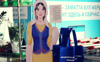 В Кыргызстане придумали, как сократить потребление пластиковых пакетов и помочь безработным женщинам