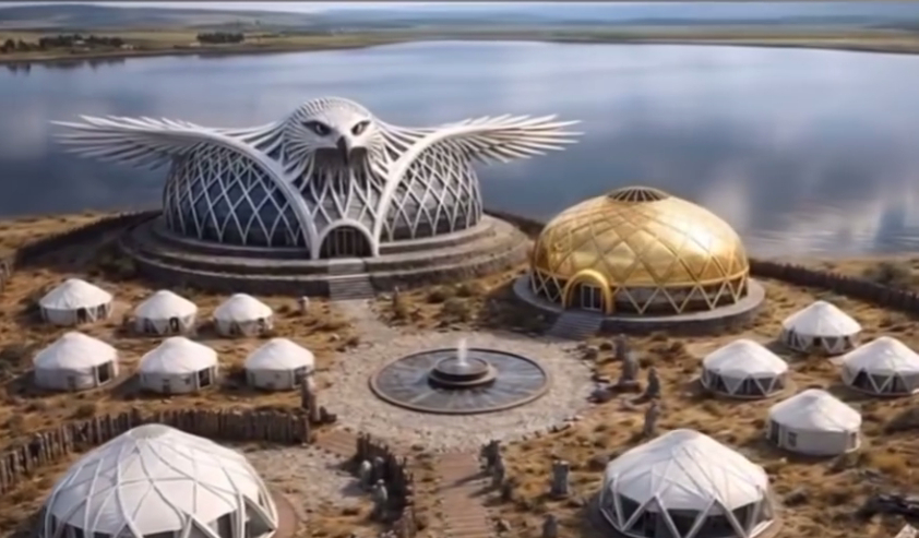 Ак-Шумкар и юрта вместо коробок: как могут выглядеть туристические комплексы на Иссык-Куле