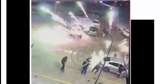 Хулиганы взорвали ракету на стоянке перед столичным «Глобусом» на Южной магистрали