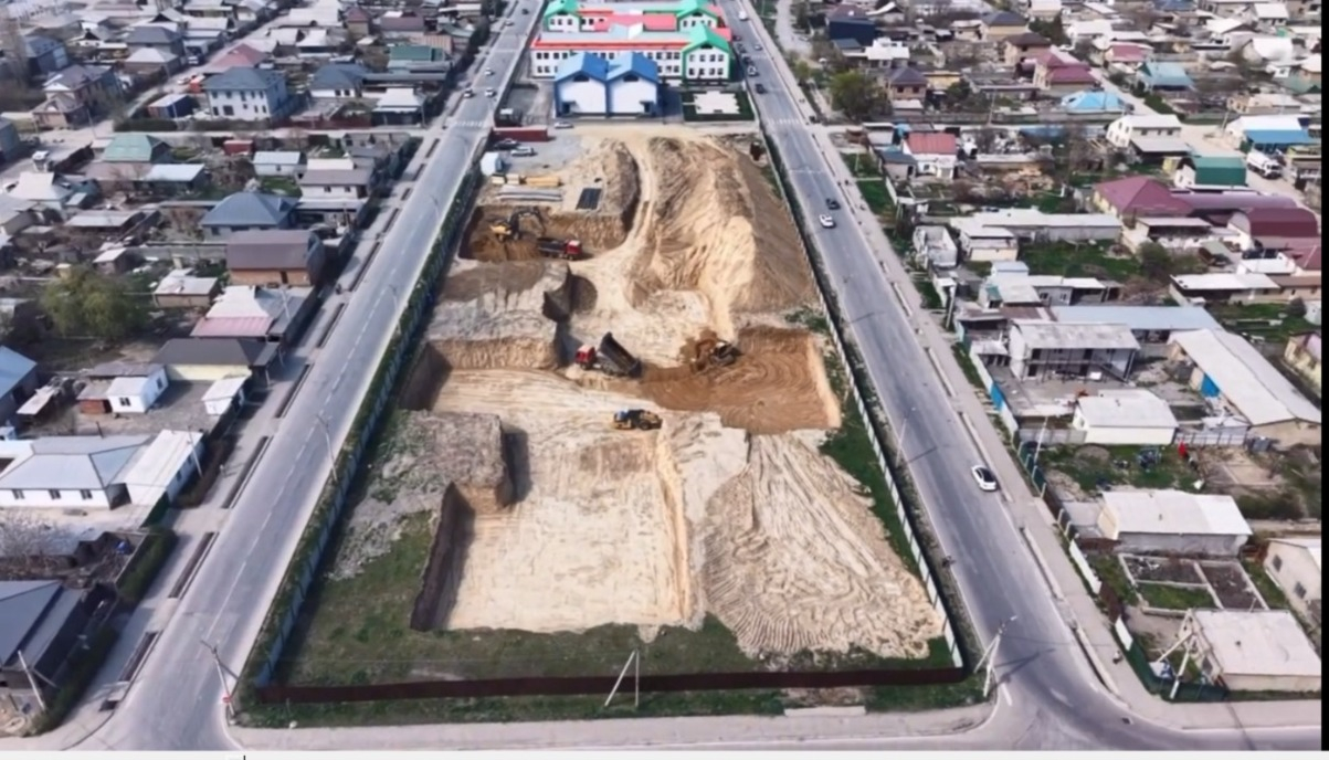 В Бишкеке в жилмассиве Ак-Бата строится школа на 650 мест